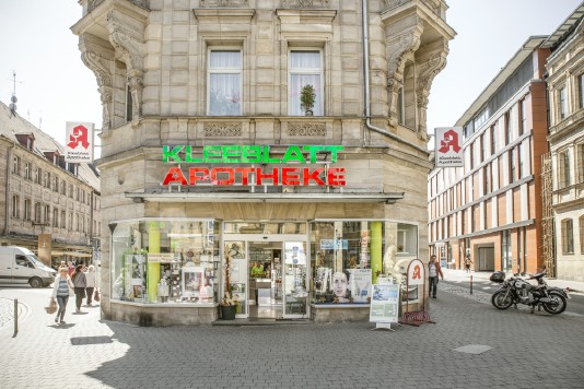 Außenansicht der Apotheke